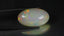 17.78 ct Oval Cabochon (26.50 x 15.42 mm) Natural Play of Colors Rainbow Opal