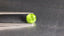 0.87 ct Round (5.94 x 5.92 mm) UnHeated Green Natural Grossular Garnet Gemstone