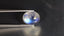 2.51 ct Oval Cabochon (9.00 x 7.07 mm) Natural Rainbow Blue Moonstone Gemstone