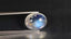 2.45 ct Lovely Oval Cabochon (9.81 x 7.88 mm) Natural Rainbow Blue Moonstone