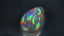 31.25 ct Pear Cabochon (25.78 x 17.01 mm) Natural Play of Colors Rainbow Opal