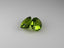 4.38 ct(2pcs) MATCHING PAIR Oval (9.73 x 7.67 mm) Natural Green Peridot