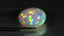 23.97 ct Oval Cabochon (23.45 x 17.22 mm) Natural Play of Colors Rainbow Opal