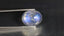 3.42 ct Lovely Oval Cabochon (10.10 x 8.15 mm) Natural Rainbow Blue Moonstone