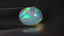 11.66 ct Oval Cabochon (19.61 x 15.24 mm) Natural Play of Colors Rainbow Opal