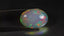 12.54 ct Oval Cabochon (23.03 x 16.42 mm) Natural Play of Colors Rainbow Opal