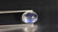 1.94 ct Premium Oval Cabochon (8.80 x 7.08 mm) Natural Rainbow Blue Moonstone