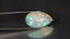 12.77 ct Pear Cabochon (22.25 x 13.46 mm) Natural Play of Colors Rainbow Opal