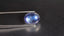2.08 ct Oval Cabochon (9.03 x 7.07 mm) 100% Natural Rainbow Blue Moonstone