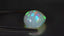 15.65 ct Pear Cabochon (19.96 x 17.24 mm) Natural Play of Colors Rainbow Opal