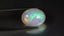 13.72 ct Oval Cabochon (20.09 x 15.11 mm) Natural Play of Colors Rainbow Opal