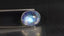 2.94 ct Oval Cabochon (9.90 x 7.97 mm) 100% Natural Rainbow Blue Moonstone
