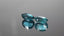 4.97 ct (2pcs) MATCHING PAIR  Oval (9.33 x 7.22 mm) Natural Neon Blue Kyanite