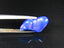 3.69 ct Fancy (16.95 x 8.99 mm) Ethiopia Play of Colors Natural Blue Opal