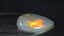 20.65 ct Pear Cabochon (34.00 x 17.22 mm) Natural Play of Colors Rainbow Opal