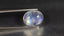 3.17 ct Stunning Oval Cabochon (10.11 x 8.07 mm) Natural Rainbow Blue Moonstone