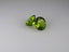 3.91 ct(2pcs) MATCHING PAIR Round (8.06 x 7.96 mm) Natural Green Peridot