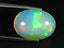 6.27 ct Charming Oval Cabochon (16.31 x 11.98 mm) Ethiopian Rainbow Opal