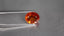 3.04 ct Oval (9.24 x 7.65 mm) Natural Mandarin Fanta Orange Spessartite Garnet