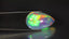18.29 ct Pear Cabochon (23.98 x 14.53 mm) Natural Play of Colors Rainbow Opal