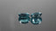 3.69 ct (2pcs) MATCHING PAIR  Oval (8.86 x 7.04 mm) Natural Neon Blue Kyanite