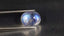 3.17ct Very good Oval Cabochon (10.07 x 8.10 mm) Natural Rainbow Blue Moonstone