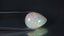 12.24 ct Pear Cabochon (19.50 x 14.93 mm) Natural Play of Colors Rainbow Opal
