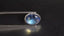 1.40 ct Stunning Oval Cabochon (8.96 x 7.05 mm) Natural Rainbow Blue Moonstone