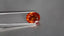 3.18 ct Oval (8.93 x 7.14 mm) Natural Mandarin Fanta Orange Spessartite Garnet