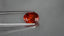 3.26 ct Oval (9.79 x 7.46 mm) Natural Mandarin Fanta Orange Spessartite Garnet