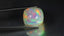 20.86 ct Cushion Cabochon (17.28 x 15.90 mm) Natural Play of Colors Rainbow Opal