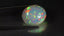 19.11 ct Oval Cabochon (20.57 x 17.62 mm) Natural Play of Colors Rainbow Opal