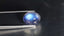 2.35 ct Splendid Oval Cabochon (9.19 x 7.24 mm) Natural Rainbow Blue Moonstone