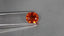 2.91 ct Oval (8.15 x 7.31 mm) Natural Mandarin Fanta Orange Spessartite Garnet