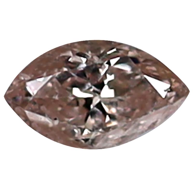 0.07 ct Shimmering Marquise Cut (3 x 2 mm) Fancy Pink Unheated / Untreated Diamond Natural Gemstone
