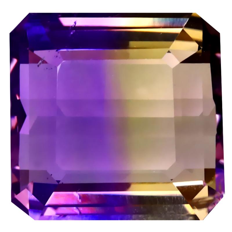 7.69 ct Mesmerizing Octagon Cut (12 x 12 mm) Unheated / Untreated Natural Ametrine Loose Gemstone