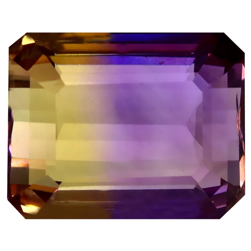 10.20 ct Exquisite Octagon Cut (13 x 11 mm) Unheated / Untreated Natural Ametrine Loose Gemstone