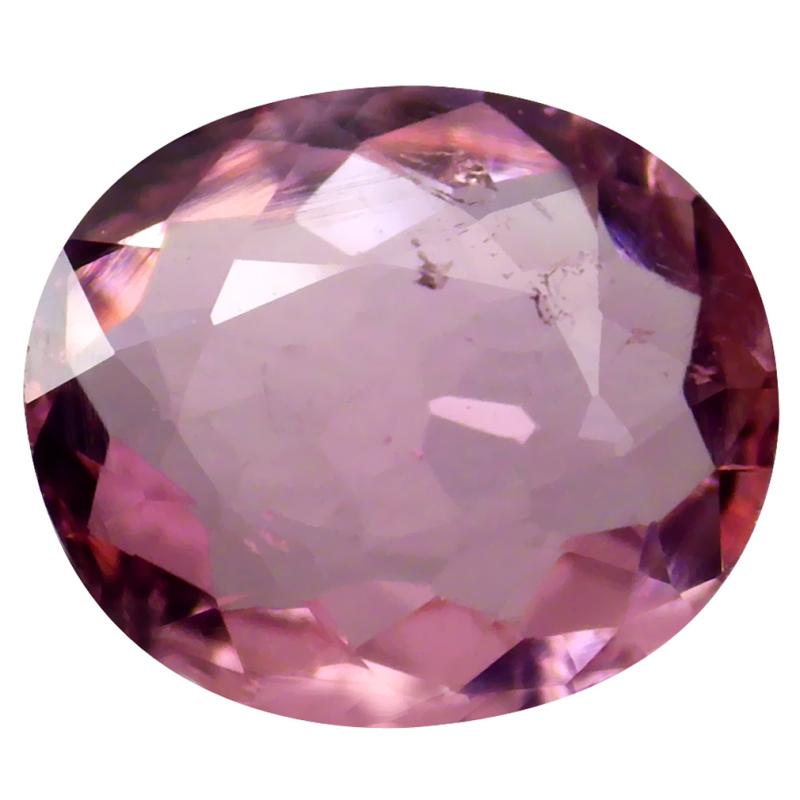 0.92 ct Eye-popping Oval Cut (7 x 6 mm) Mozambique Pink Tourmaline Natural Gemstone
