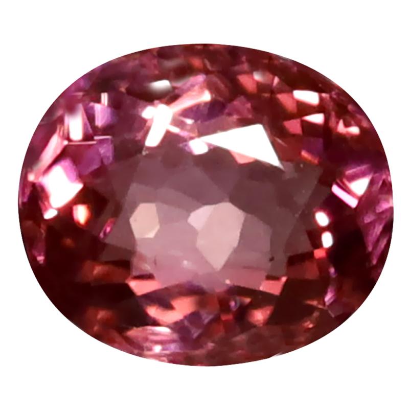 0.90 ct Lovely Oval Cut (7 x 6 mm) Mozambique Pink Tourmaline Natural Gemstone