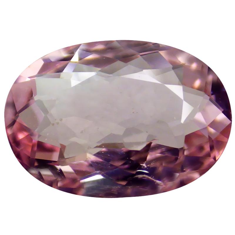 1.31 ct Premium Oval Cut (9 x 6 mm) Mozambique Pink Tourmaline Natural Gemstone