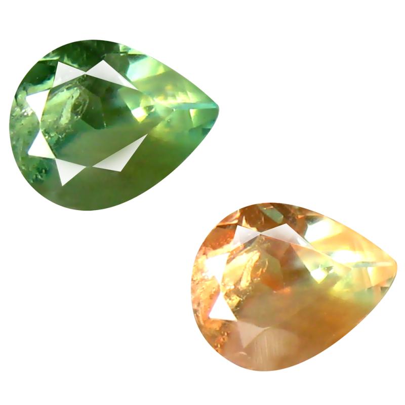 0.39 ct Lovely Pear Shape (5 x 4 mm) Un-Heated Color Change Alexandrite Natural Gemstone