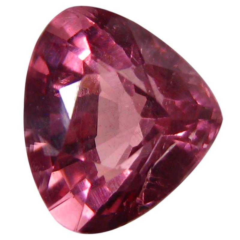 1.24 ct AAA+ Awe-inspiring Pear Shape (7 x 6 mm) Pinkish Orange Malaya Garnet Natural Gemstone