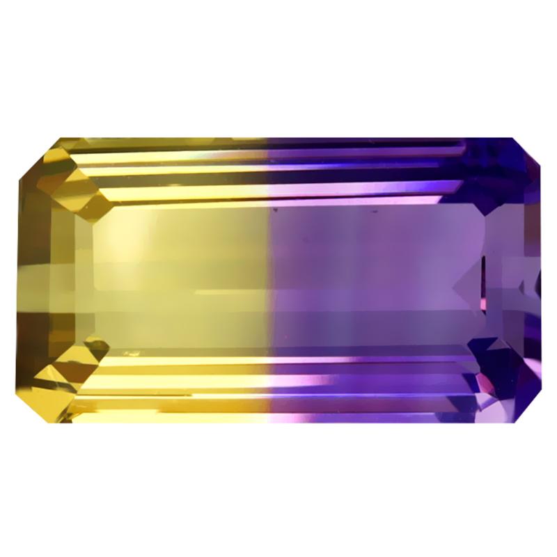 7.84 ct Great looking Octagon Cut (16 x 9 mm) Unheated / Untreated Natural Ametrine Loose Gemstone