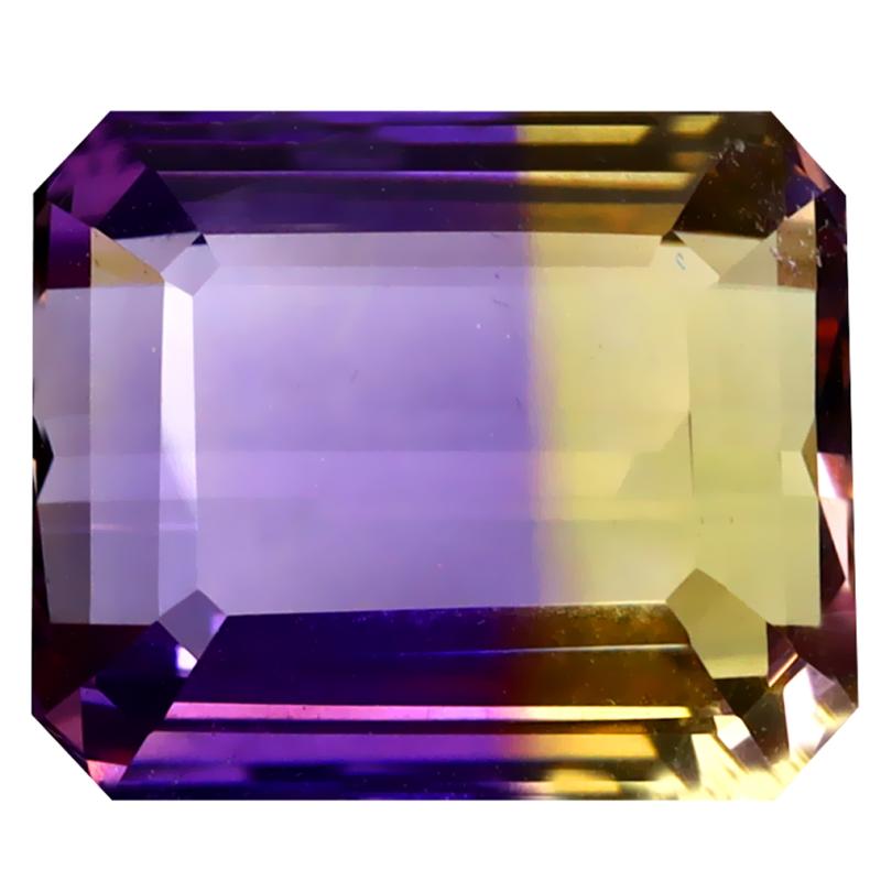 8.03 ct Mind-Boggling Octagon Cut (13 x 11 mm) Unheated / Untreated Natural Ametrine Loose Gemstone
