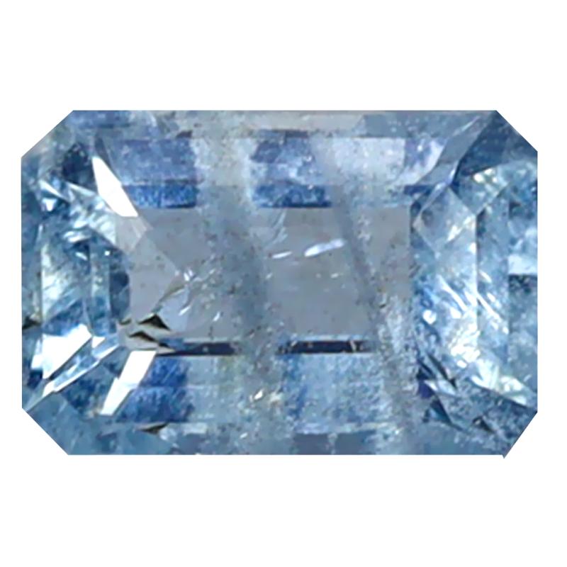 0.89 ct Octagon Cut (7 x 5 mm) de Itabira Mine Brazilian Santa Maria Blue Aquamarine