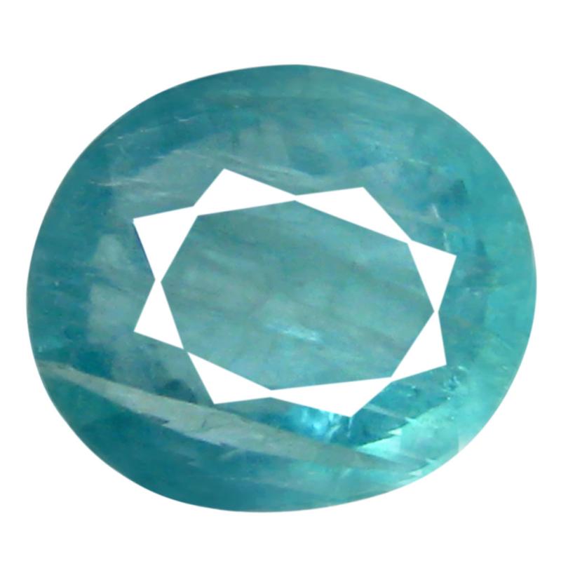 0.58 ct AAA Fair Oval Shape (6 x 5 mm) Greenish Blue Grandidierite Natural Gemstone
