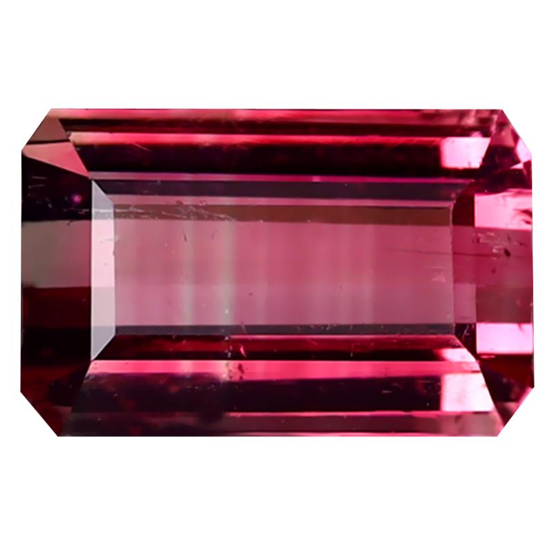2.64 ct Splendid Octagon Cut (10 x 6 mm) Mozambique Pink Tourmaline Natural Gemstone
