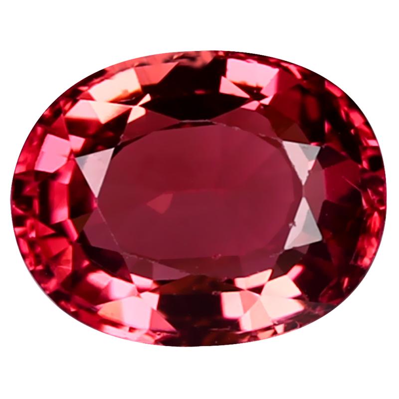2.00 ct Fantastic Oval Cut (9 x 7 mm) Mozambique Pink Tourmaline Natural Gemstone