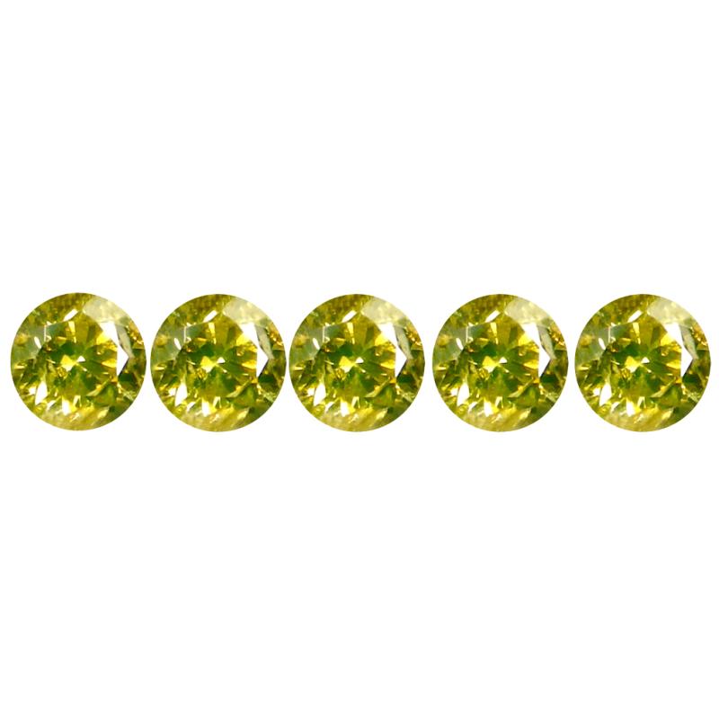 0.17 ct (5 pcs Lot) Topnotch CALIBRATED SIZE(2 x 2 mm) Round Shape Diamond Natural Gemstone