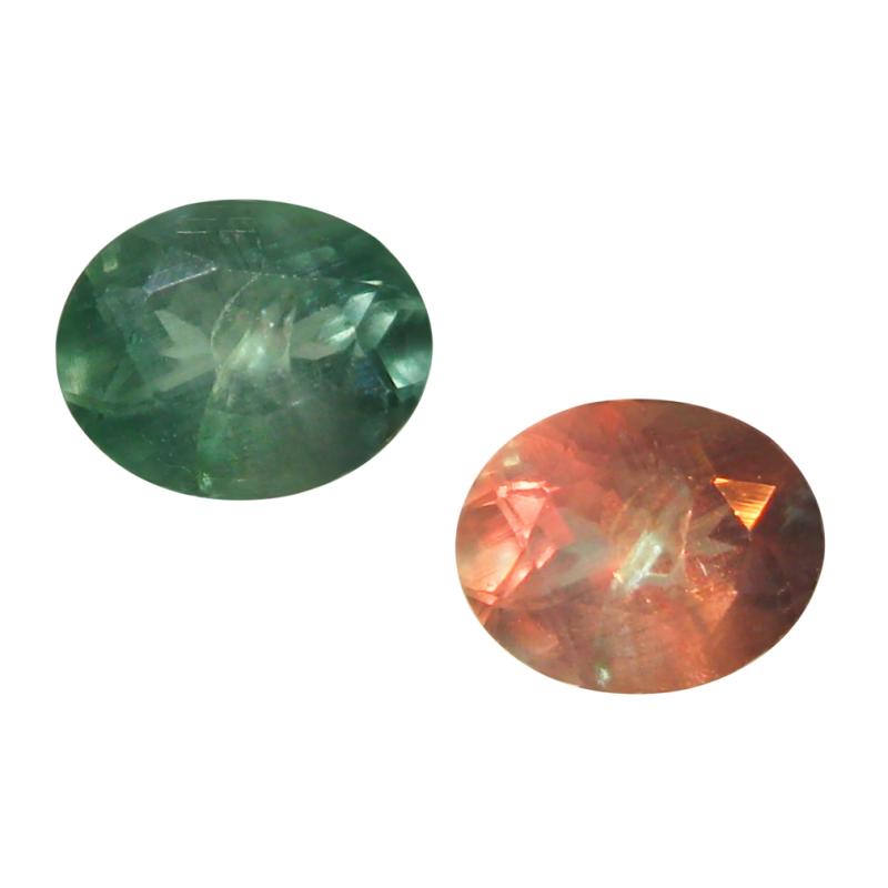 0.47 ct Flashing Oval Shape (5 x 4 mm) Un-Heated Color Change Alexandrite Natural Gemstone